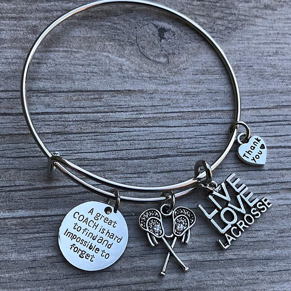 Lacrosse Great Coach Is Hard to Find Bracelet